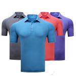 Golf Custom Work Polo Shirts Anti Shrink Casual Oem Odm Design Eco Friendly for sale
