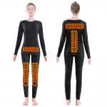 Women Premium Winter Long Warm Electric Tops Pants Suit Set Clothing Heating Fleece Heated Thermal Suit Underwear for sale