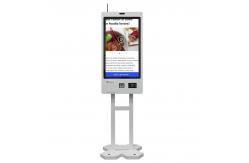 China Fast Food Self Ordering Kiosk System Barcode Payment Restaurant Machine supplier