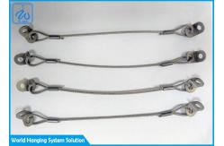 China Customized Prevent Fall Garage Door Spring Safety Cable With Bending Terminal End supplier