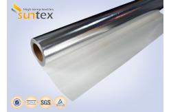 China High Temperature Insulation Aluminum Foil Fiberglass Cloth For Heat Shielding Applications supplier