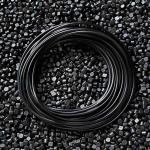ROHS Black PVC Compound Granules For Cable Jacket Extrusion Molding