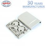 Wall Mount Type Indoor Fiber Distribution Box Plastic 2 Core ATB FTTH Access Terminal Box for sale