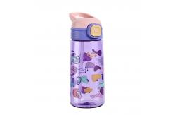 China Kids Unbreakable Leakproof PC Straw Cups Lightweight And Portable 600ml supplier