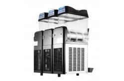 China Single Compressor Ice Slush Machine Air Cooling With Three Bowl supplier