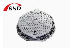 China Anti Displacement Ductile Iron D400 Manhole Cover For Urban Main Roads supplier