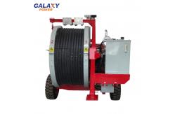 China Max Intermittent Tension 2x40KN Transmission Line Equipment With 2x5 Groove Number supplier