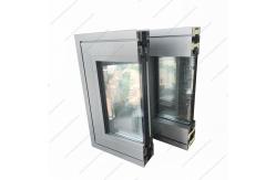 China Residential Aluminum Frame System Window Windproof Energy Saving Double Glazed Window supplier