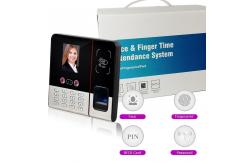 China Battery Operated 2.8 inch Face Recognition Attendance Machine supplier