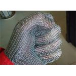 Welded 0.53mm Wire Diameter Chain Mail Mesh For Security Gloves Clothes