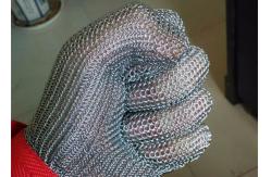China Welded 0.53mm Wire Diameter Chain Mail Mesh For Security Gloves Clothes supplier