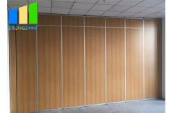 China Customized Aluminum Melamine Folding Removable Partition Walls For Hotel supplier
