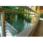 Anti acid  Sus316  Stainless Steel Fence Mesh Rope Mesh 3.0mm for sale