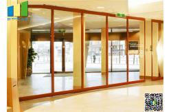 China Sliding Aluminum Glass Partitions Wall 10 mm Glass for Home supplier