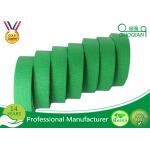 Green Crepe Paper Easy Release Painters Color Masking Tape 60 Yds Length X 1 Width for sale