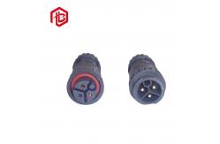 China LED Lighting 2 3 4 5 Pin K19 IP67 Waterproof Connector supplier