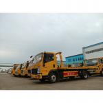 EURO 5 Second Hand HOWO Tow Truck Wrecker 4*2 Wrecker Truck 75 Ton Rotator Wrecker Sale for sale