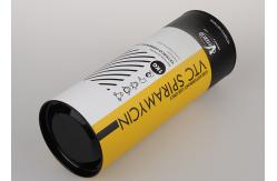 China 211# Tinplate Lids Paper Composite Cans Customized Label Round Paper Cans supplier