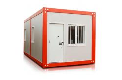 China Compact Detachable Prefab Container Homes Easy Cleaning And Dustproof supplier
