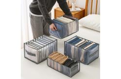 China 7 Grid Clothing Household Storage Container Drawer Organizer For Wardrobe supplier