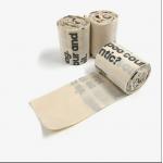 15 Micron Heat Sealing Compostable Dog Poop Bag TUV Certified for sale