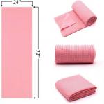 High Quality Fitness Cooling Towel Pilates Reformer Tie Dye Microfiber Yoga Towel Microfiber Custom Gym Towel Hot Pink Yoga Towel for sale