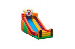 China Children Fun Park Inflatable Clown Slide For Rentals supplier