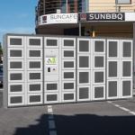 Indoors Vending Lockers For Vegetable / Fresh Fruit / Egg / Glass Bottle 40S for sale