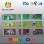 Custom Waterproof Printed PVC / PET Heat Shrink Sleeve Labels / Plastic Bottle Label for sale