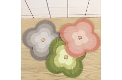 China 4 Piece Heat Insulation Silicone Countertop Protector Cushion supplier