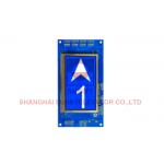 Blue Color LCD Display Elevator Components With Dot - Matrix Pi Slim Type for sale