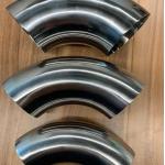 90° Degree Applications Black Steel Pipe Fittings with Epoxy Coating and Cold Bending Technique for sale