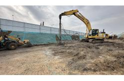 China BVEM Vibro Compaction Piling hydraulic vibroflot excavator equipped sharing hydraulic power system supplier
