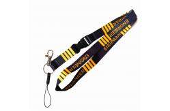 China Flexible Custom Promotional Lanyards Lightweight Custom ID Lanyard Portable supplier