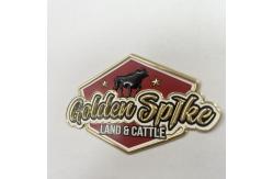 China Custom 3D Soft TPU For Badges Waterproof TPU Patch For Garments supplier