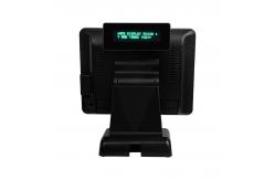 China CE ROHS EMC Win10 Windows POS System 2 Line VFD With 15 Inch supplier