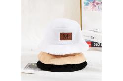 China Customization Adults 56cm White Fisherman Bucket Hat supplier