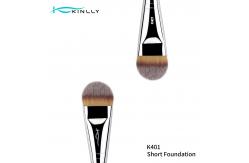 China 1 Pcs Black Handle Foundation Luxury Makeup Brushes supplier