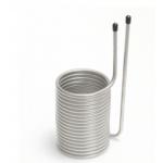 6 Stainless Steel Coaxial Heat Exchanger Square Head  Corrosion Resistance for sale