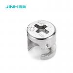 12mm Diameter Furniture Cam Fitting Cold Rolled Steel For 18mm Thickness Panel for sale