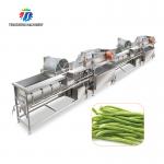 2400L 1800KG/H Fruit Vegetable Washing Line With Swirling Bubbles for sale