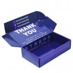 Custom Biodegradable Mailer Shipping Boxes For Candles Wallets Photo Frames Eco-Friendly Waterproof Printed With Logo On Matte Surface for sale