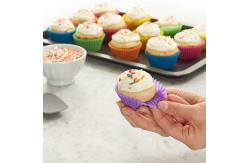 China New Reusable Cupcake Silicone Molds Non Stick And Easy To Clean supplier
