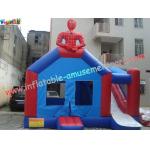 Funny Inflatable Bouncer Slide For Outdoor / Backyard With Spiderman Design for sale