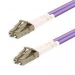 SC LC MM OM4 Duplex Fiber Optic Patch Cord 2mm 3mm for sale