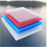 UV Protective Polycarbonate Multilayers Hollow Plastic Sheet With B1 Fire Rate
