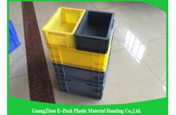China Customized Large Plastic Storage Containers , Warehouse Stackable Plastic Boxes supplier