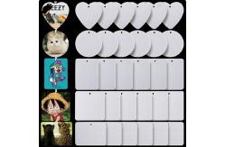China Sublimation Felt Car Air Freshener Blank Car Aroma Scent Patch supplier