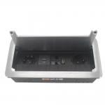 Conference Table Power Outlets Office Hidden Desktop Power Socket Box for sale