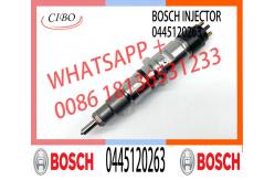 China Common Rail Injector 0445120265 Diesel Fuel Engine Injector Assemblies 0445120262 0445120263 supplier